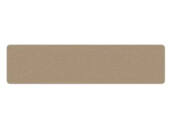 Alfombra de pasillo efecto sisal arena 50x200 cm