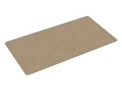 Alfombra de pasillo efecto sisal arena 80x150 cm