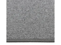 Alfombra de pasillo gris oscuro 50x150 cm