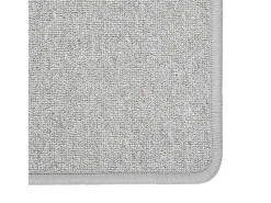 Alfombra de pasillo gris claro 80x250 cm