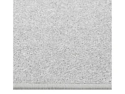 Alfombra de pasillo gris claro 80x250 cm