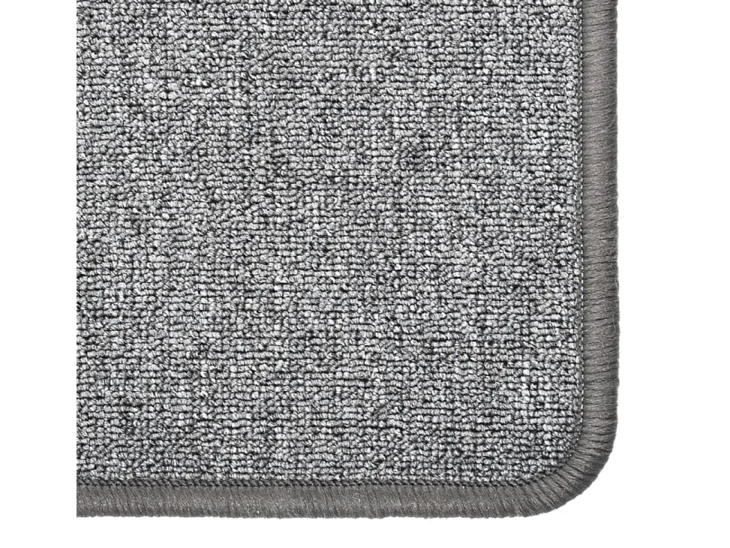 Alfombra de pasillo gris oscuro 80x300 cm