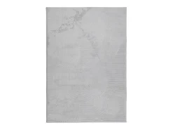 Alfombra de pelo corto IZA estilo escandinavo gris 160x230 cm