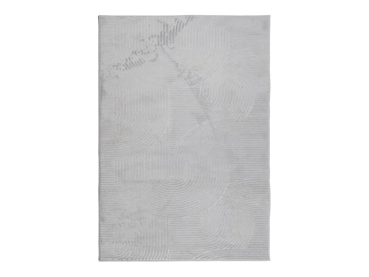 Alfombra de pelo corto IZA estilo escandinavo gris 160x230 cm