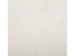 Alfombra de pelo corto IZA, estilo escandinavo, color crema, 160x230 cm