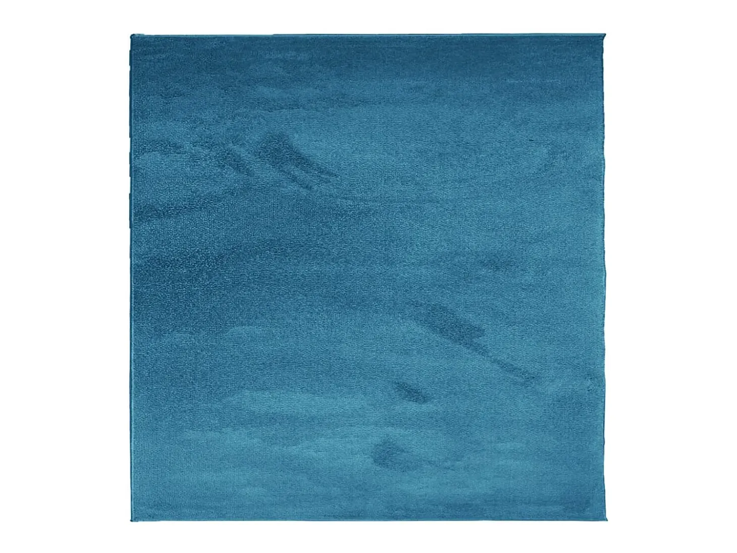 Alfombra de pelo corto OVIEDO turquesa 120x120 cm