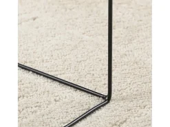 Alfombra de pelo corto OVIEDO beige 200x200 cm