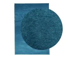 Alfombra de pelo corto OVIEDO turquesa 160x230 cm