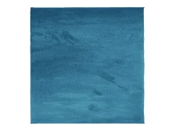 Alfombra de pelo corto OVIEDO turquesa 200x200 cm