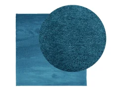 Alfombra de pelo corto OVIEDO turquesa 200x200 cm