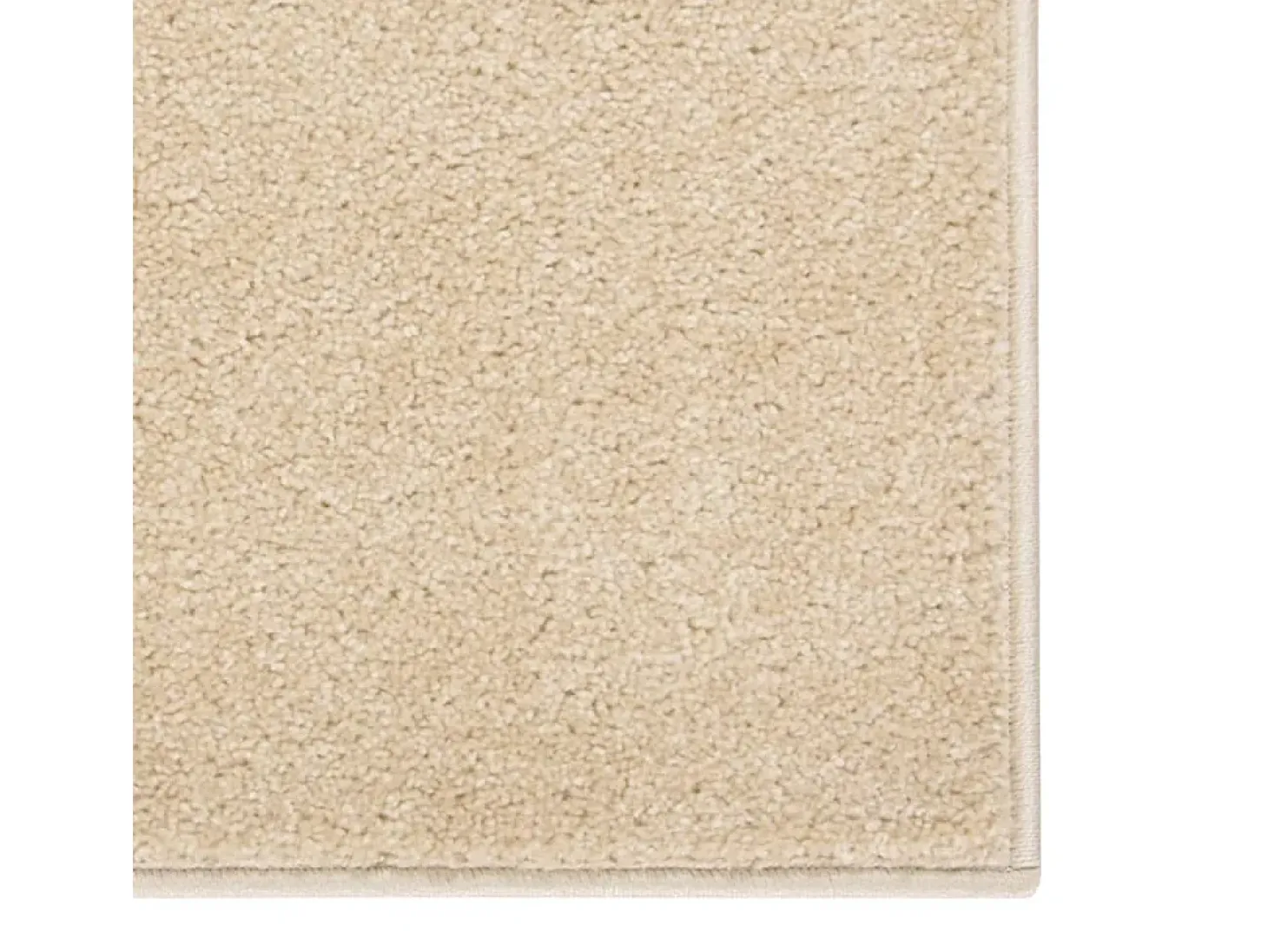 Alfombra de pelo corto 160x230 cm Beige
