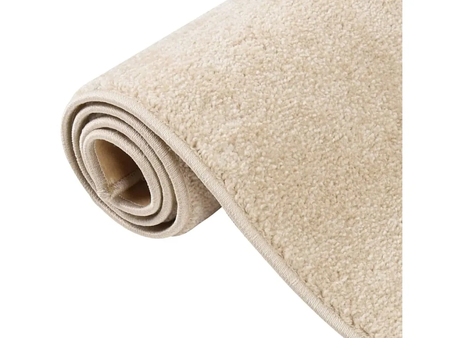 Alfombra de pelo corto 160x230 cm Beige