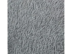 Alfombra de pelo largo NAVARRA gris claro 160x160 cm