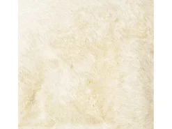 Alfombra de pelo largo NAVARRA crema 120x170 cm poliéster