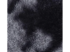 Alfombra de pelo largo NAVARRA gris oscuro 200x200 cm