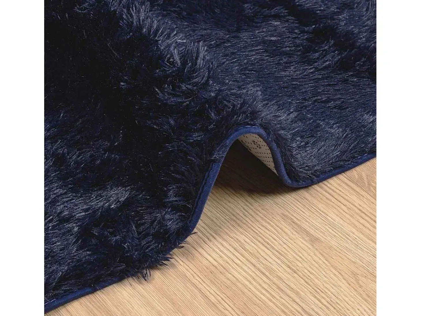 Alfombra de pelo largo NAVARRA azul marino 240x340 cm