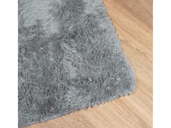 Alfombra de pelo largo NAVARRA gris claro 160x230 cm