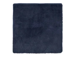 Alfombra de pelo largo NAVARRA azul marino 120x120 cm