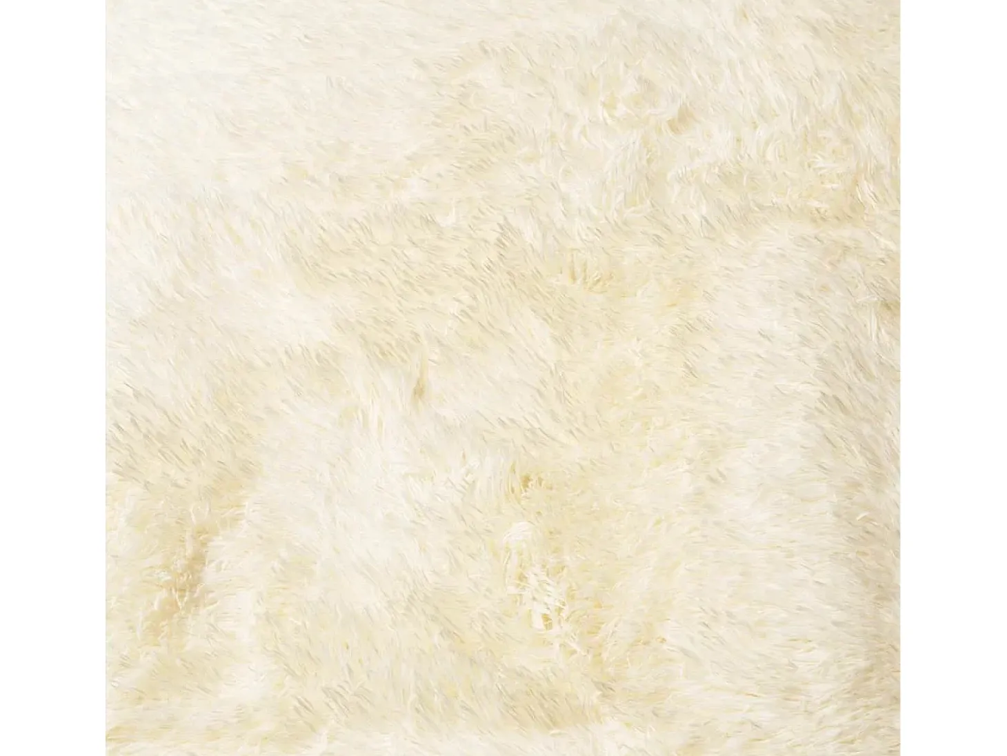 Alfombra de pelo largo NAVARRA crema 160x230 cm poliéster
