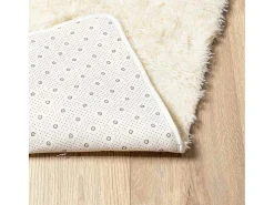 Alfombra de pelo largo NAVARRA crema 160x230 cm poliéster
