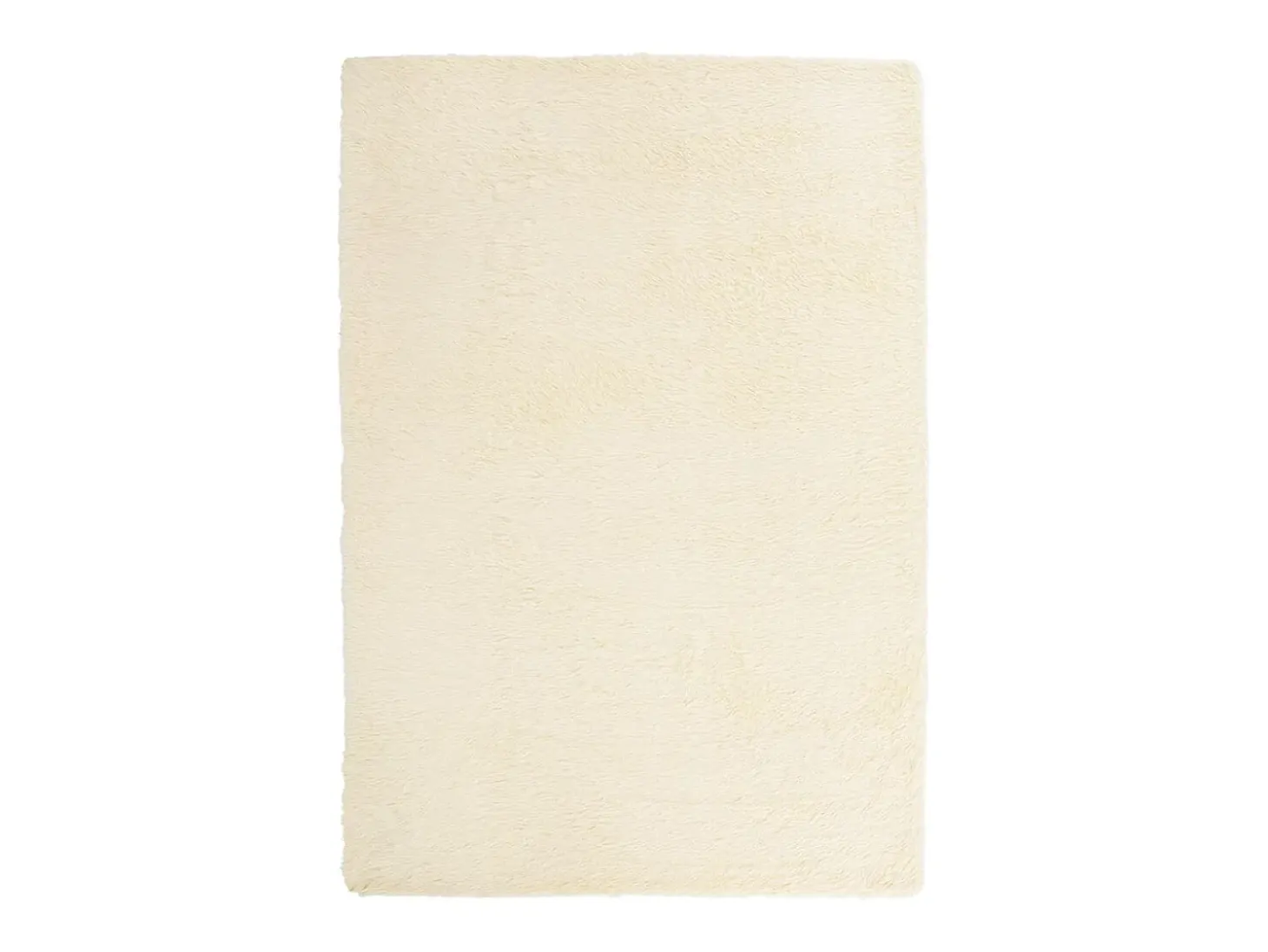 Alfombra de pelo largo NAVARRA crema 160x230 cm poliéster