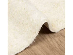 Alfombra de pelo largo NAVARRA crema 160x230 cm poliéster