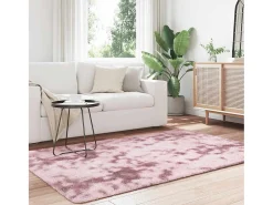 Alfombra de pelo largo NAVARRA rosa empolvado 130x200 cm