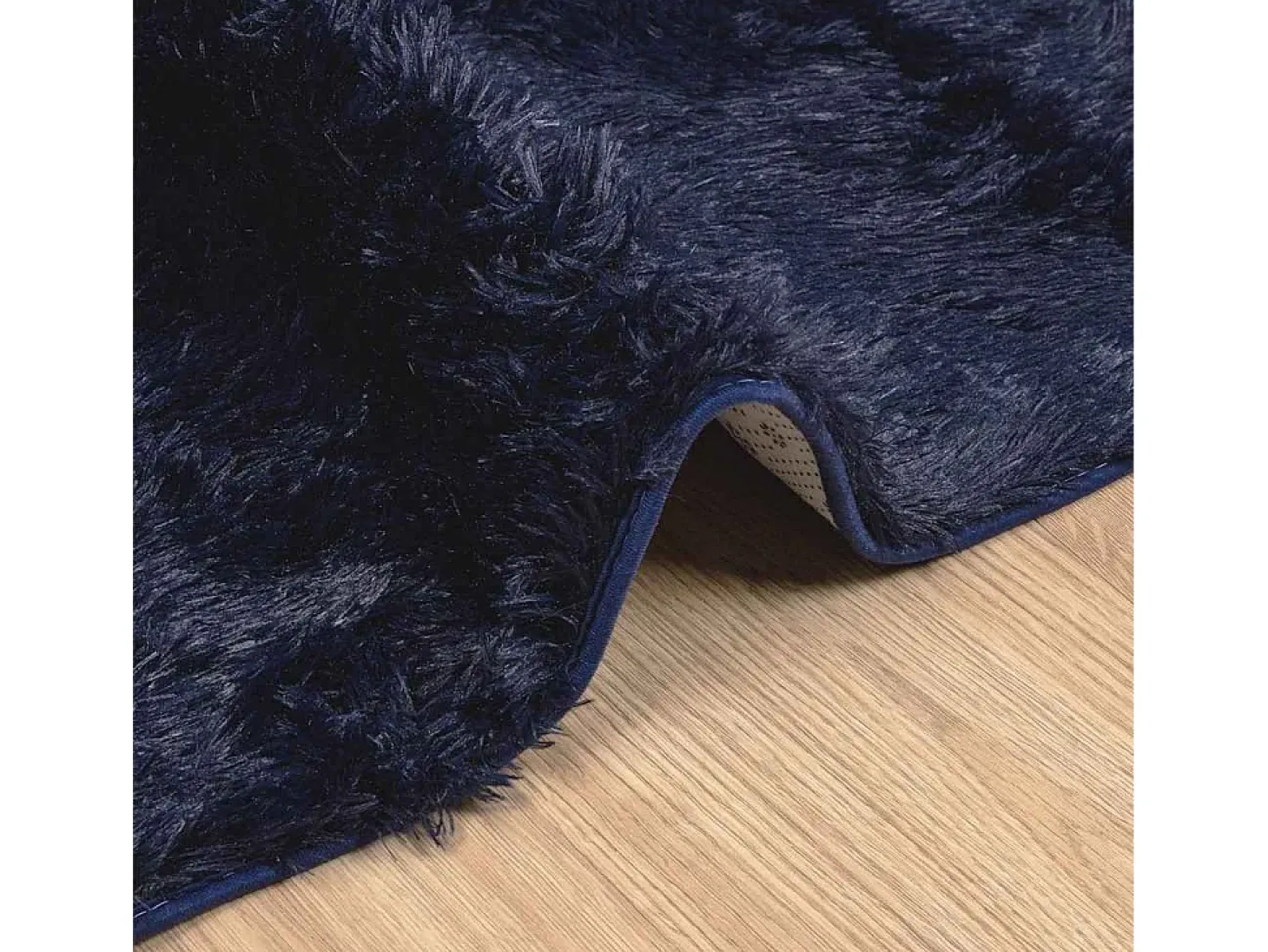 Alfombra de pelo largo NAVARRA azul marino 160x230 cm