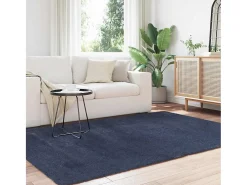 Alfombra de pelo largo NAVARRA azul marino 160x230 cm