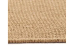 Alfombra de yute con reverso de látex 200x300 cm
