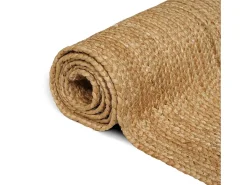 Alfombra de yute natural hecha a mano 160x230 cm