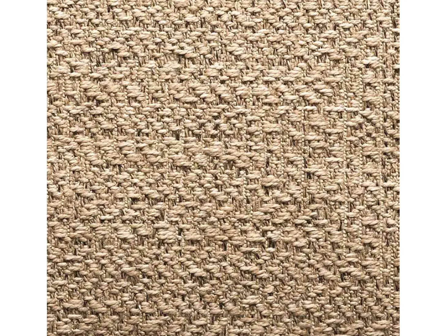 Alfombra efecto yute de 160x230 cm, para interior y exterior