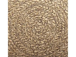 Alfombra efecto yute de 140x200 cm, para interior y exterior