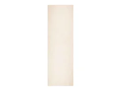 Alfombra HUARTE de pelo corto suave y lavable beige 80x250 cm