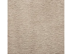 Alfombra HUARTE de pelo corto suave y lavable, color arena, 60x110 cm