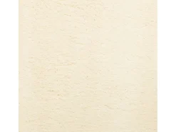 Alfombra HUARTE de pelo corto suave y lavable color crema 200x200 cm