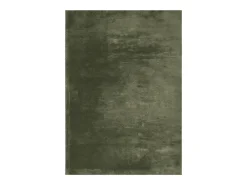 Alfombra HUARTE de pelo corto suave y lavable color verde bosque 240x340 cm
