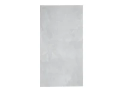 Alfombra HUARTE de pelo corto suave y lavable en gris 80x150 cm