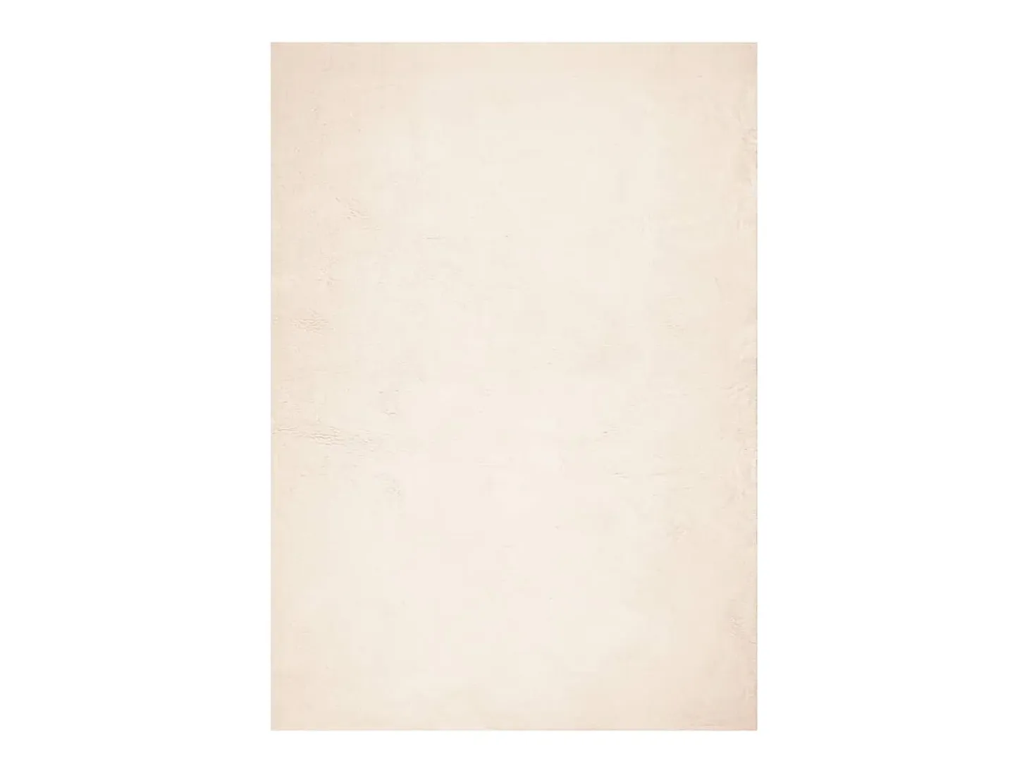 Alfombra HUARTE de pelo corto suave y lavable beige 160x230 cm