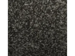 Alfombra ISTAN de pelo largo, aspecto antracita brillante, 120x170 cm