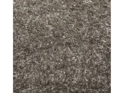 Alfombra ISTAN de pelo largo, aspecto gris brillante, 160x230 cm