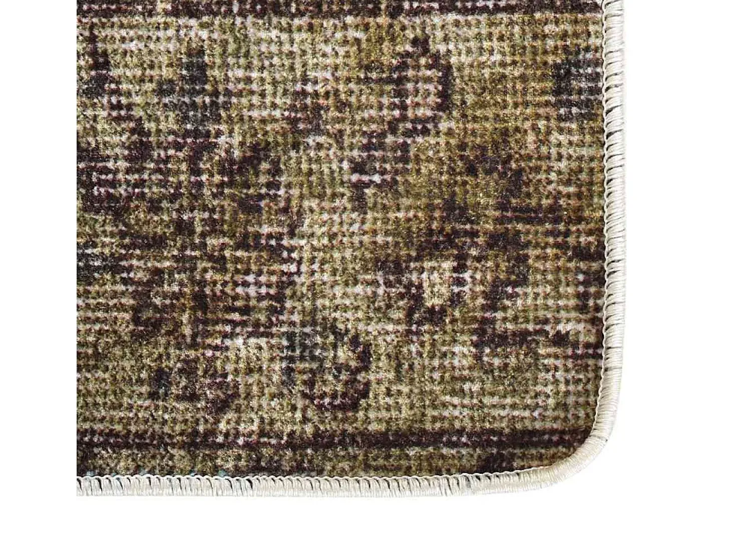 Alfombra lavable antideslizante Patchwork 80x300 cm Multicolor