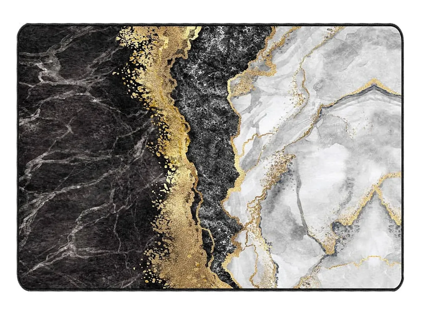 Alfombra lavable multicolor 120x180 cm antideslizante
