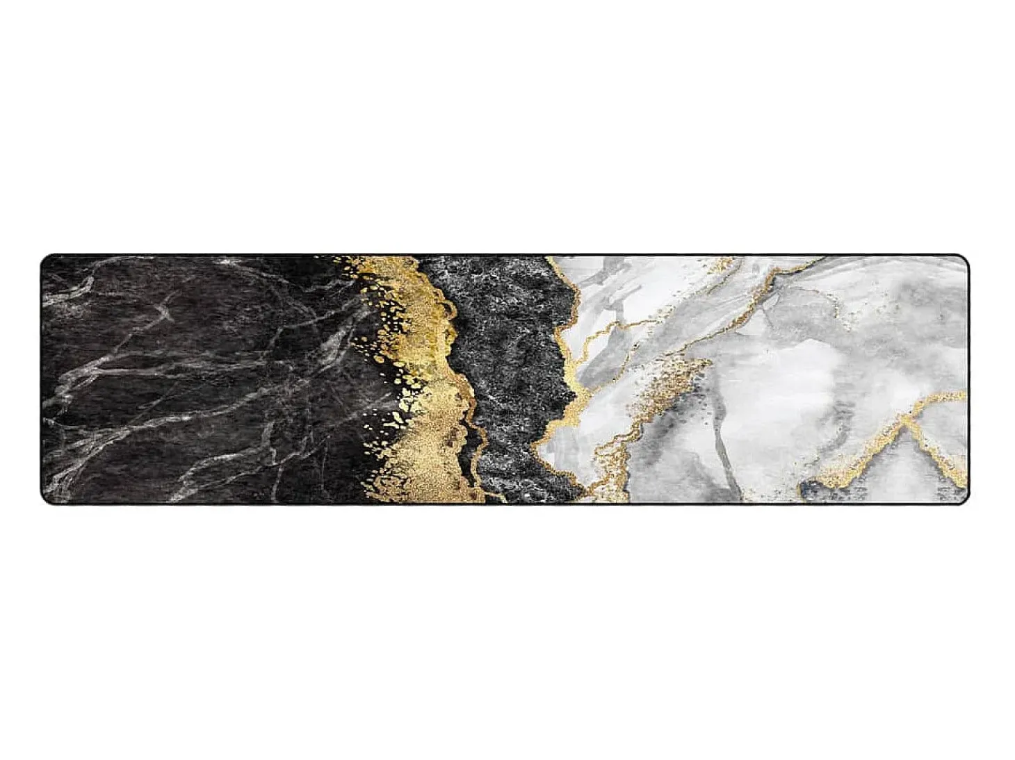 Alfombra lavable multicolor 80x300 cm antideslizante