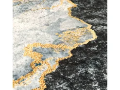 Alfombra lavable multicolor 80x300 cm antideslizante