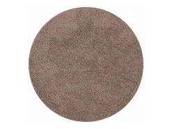 Alfombra Marrón 160 x 160 cm Polipropileno