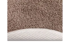 Alfombra Marrón 160 x 160 cm Polipropileno