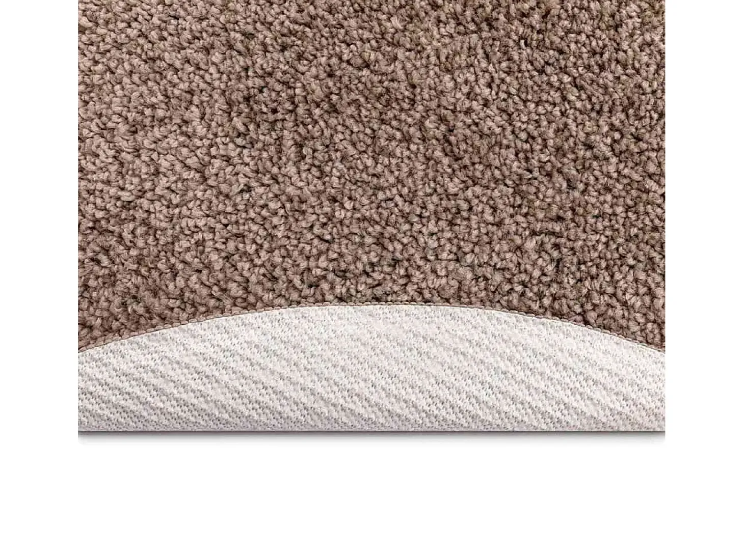 Alfombra Marrón 160 x 160 cm Polipropileno