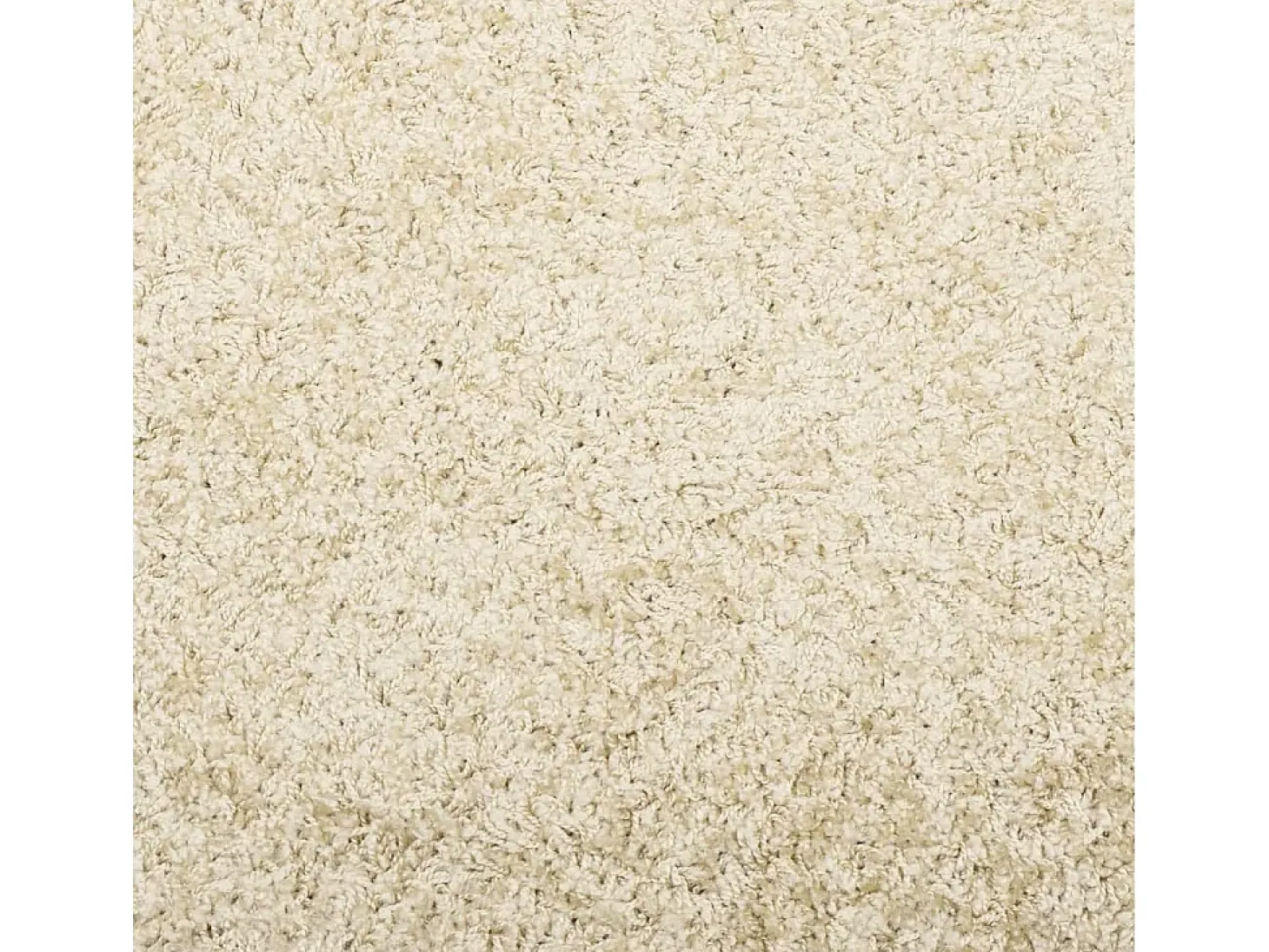 Alfombra moderna de pelo largo PAMPLONA, color dorado, Ø 160 cm