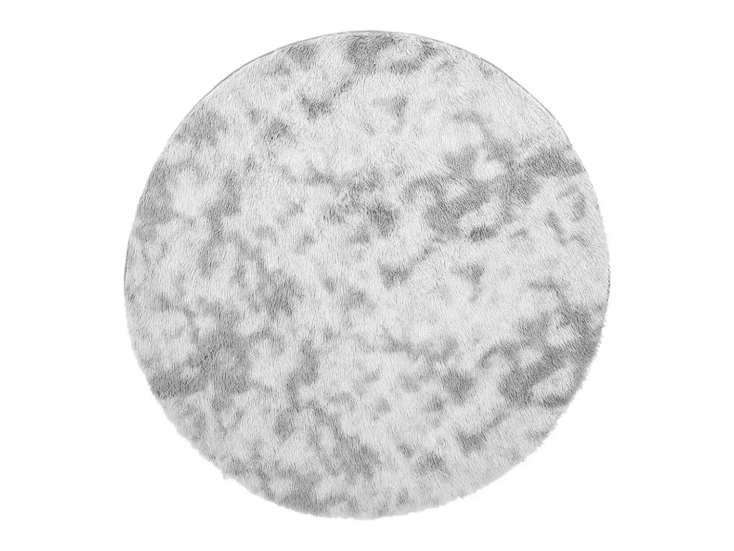 Alfombra NAVARRA Shaggy Gris Plata 100x100 cm